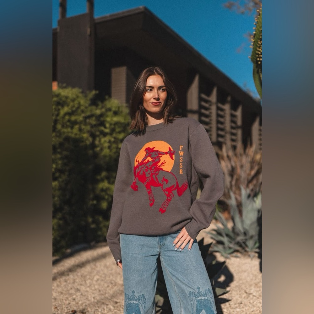 Fort Worth Stock Show & Rodeo Sweater Sz Small